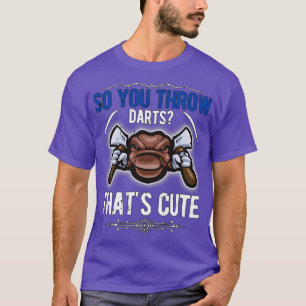 Dus je gooit donzen die schattige bijl in je hoofd t-shirt
