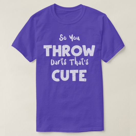 Dus je gooit kunst die klappen t-shirt (Design voorkant)