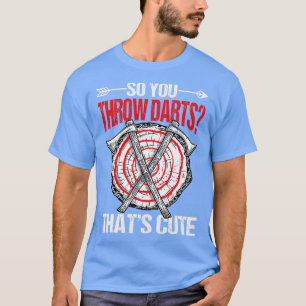 Dus je gooit kunstdijen die 1 klappen t-shirt