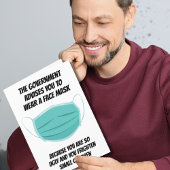 Dus je hebt een gezichtsmasker nodig. kaart