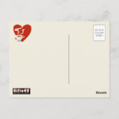 Dus je houdt van koffie, toch? briefkaart (Achterkant)