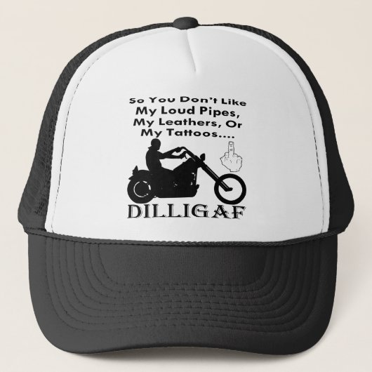 Dus je vindt het niet leuk dat ik een fietser DILL Trucker Pet (Voorkant)