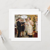 Dus, je zegt dat “kerstliedjes zingen” eigenlijk z kaart (Voorkant / Achterkant in situ)