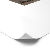 Dus, je zegt dat “Kerstliedjes zingen” eigenlijk z Poster (Hoek)