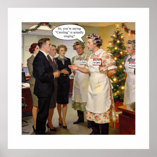 Dus, je zegt dat “Kerstliedjes zingen” eigenlijk z Poster (Voorkant)