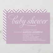 DUS KNOOT | BABY SHOWER INVITATIE KAART (Voorkant / Achterkant)