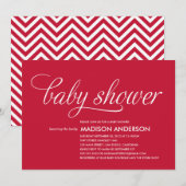 DUS KNOOT | BABY SHOWER INVITATIE KAART (Voorkant / Achterkant)
