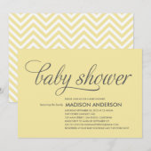 DUS KNOOT | BABY SHOWER INVITATIE KAART (Voorkant / Achterkant)