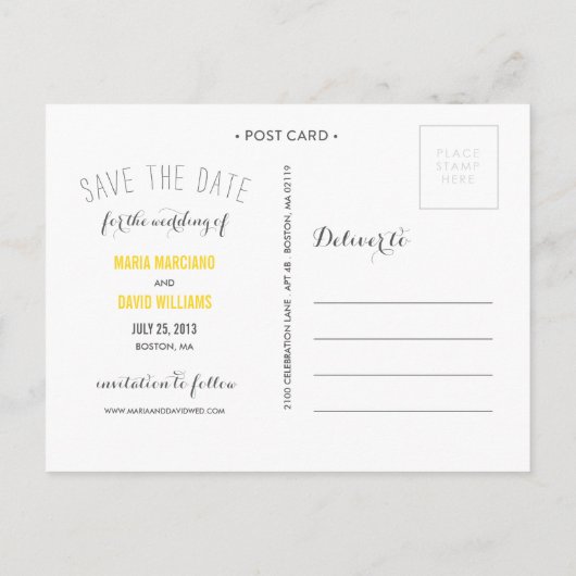 DUS KNOOT | BEWAREN VAN DE DATUM VAN AANKONDIGING (Achterkant)