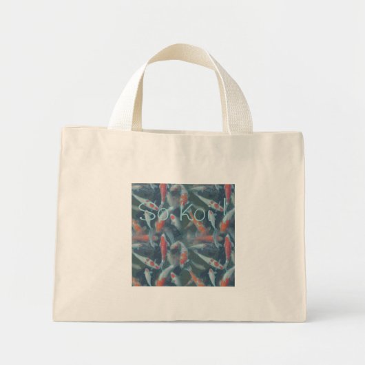 DUS KOI! door SHARON SHARPE Mini Tote Bag (Voorkant)