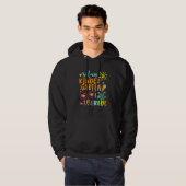 DUS LANG KINDERGARTEN HALLO 1ste GRADE lerarenstud Hoodie (Voorkant volledig)