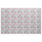 DUS LUSCIOUS kleurrijk Mint Boho Floral Pattern Stof (Yard (91,4 cm))