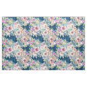 DUS LUSCIOUS kleurrijke marine Boho Floral Pattern Stof (Fat Quarter)