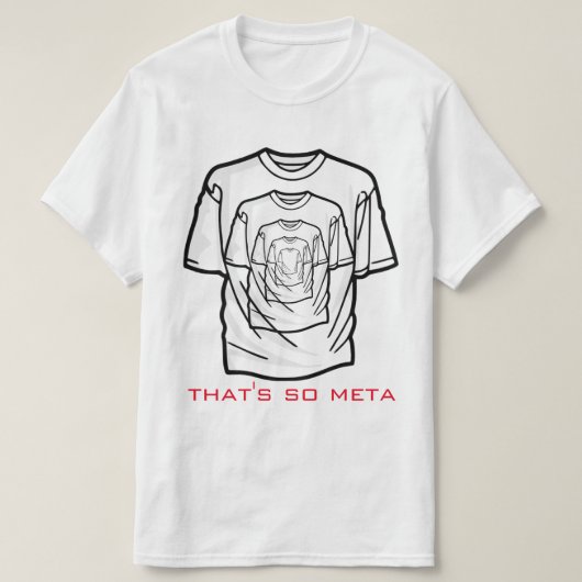 Dus Meta T-shirt (Design voorkant)