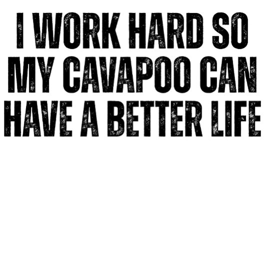 Dus mijn cavapo kan een beter leven hebben grappig koffiemok