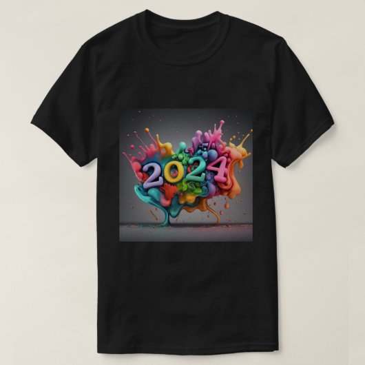 Dus mooie t-shirts 2024 dizain zeer mooie dizain (Design voorkant)