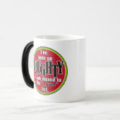 Dus Naughty Magische Mok (Voorkant links)