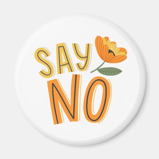 Dus nee magneet (Voorkant)