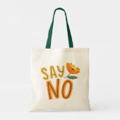 Dus nee tote bag (Achterkant)