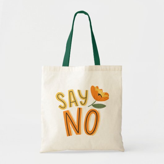 Dus nee tote bag (Voorkant)