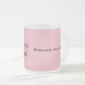 Dus no lo hago yo nadie lo hace matglas koffiemok (Voorkant rechts)