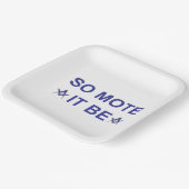 Dus nu wordt het papieren bordje (Gebogen)