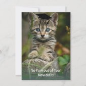 Dus paars van je! Afstuderen Kitten (Voorkant)