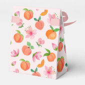 Dus perzik papier gunst doos, tent 3x1.5x3.25 bedankdoosjes (Achterkant)