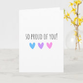 Dus proud van je kletst een goede kaart (Gele Bloem)