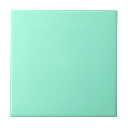 Dus Retro  Robin Egg Aqua Blue Tiles Tegeltje (Voorkant)
