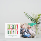 DUS RETRO | VAKANTIEFOTOKAART FEESTDAGENKAART (Staand voorkant)