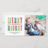 DUS RETRO | VAKANTIEFOTOKAART FEESTDAGENKAART (Voorkant)