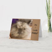 DUS "SAD" VOOR IK KAN JE NIET EENVOUDIGER ZIEN FEESTDAGEN KAART (Voorkant)