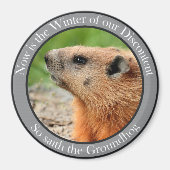 Dus saith de grondhog magneet (Voorkant)