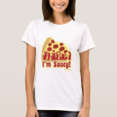 Dus Saucy Deep Pizza T-shirt (Voorkant)