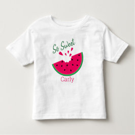 Dus Sweet, gepersonaliseerde schattige harten wate Kinder Shirts