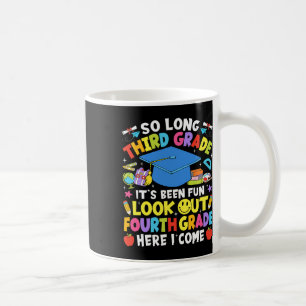 Dus tot ziens afstuderen groep vijf naar groep zes koffiemok