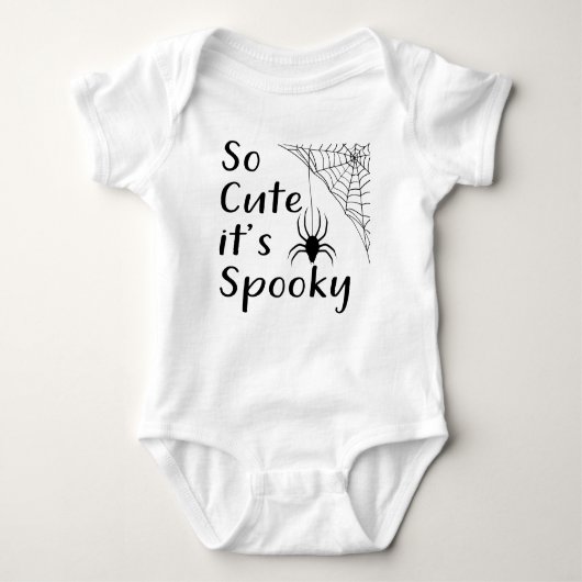 Dus verkies het Spookey is (Design #2) Romper (Voorkant)