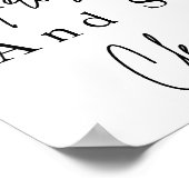 Dus vers en zo schoon badkamerwand-decor poster (Hoek)