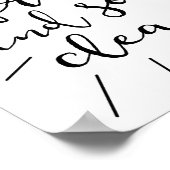 Dus vers en zo schoon Poster (Hoek)