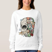 Dus vrolijk zijn enge sweatshirt (Voorkant)