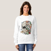 Dus vrolijk zijn enge sweatshirt (Voorkant volledig)