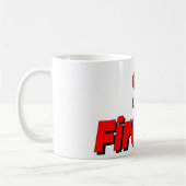Dus vuur me koffie Mok (Links)