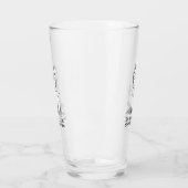 Dus wat als ik bedrukt ben, Rotten Westie Dog? Glas (Links)
