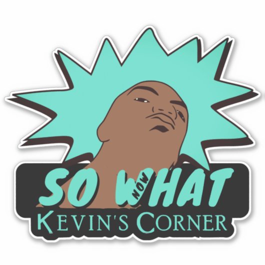 Dus wat nu sticker (Voorkant)