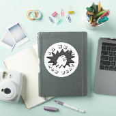 DUS WAT NU WAT MOK GESCHOTEN STICKER (iPad Cover)