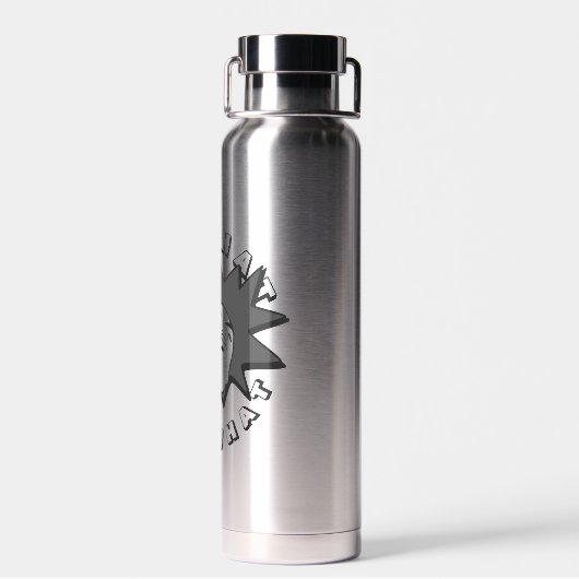 DUS WAT NU WAT MOK GESCHOTEN WATERFLES (Achterkant)