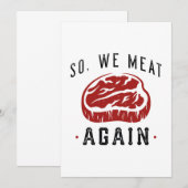 Dus we eten weer bedankkaart (Voorkant / Achterkant)