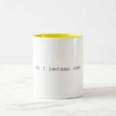 Dus werd ik één Mok (Center)