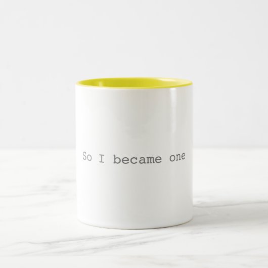 Dus werd ik één Mok (Center)